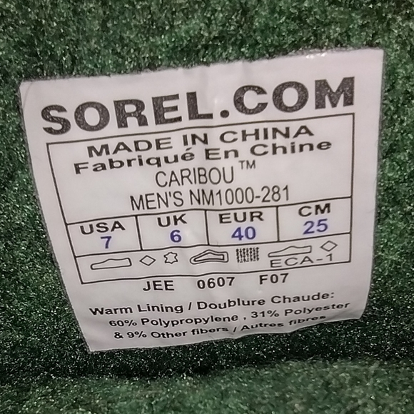 SOREL Caribou Boots main image 4